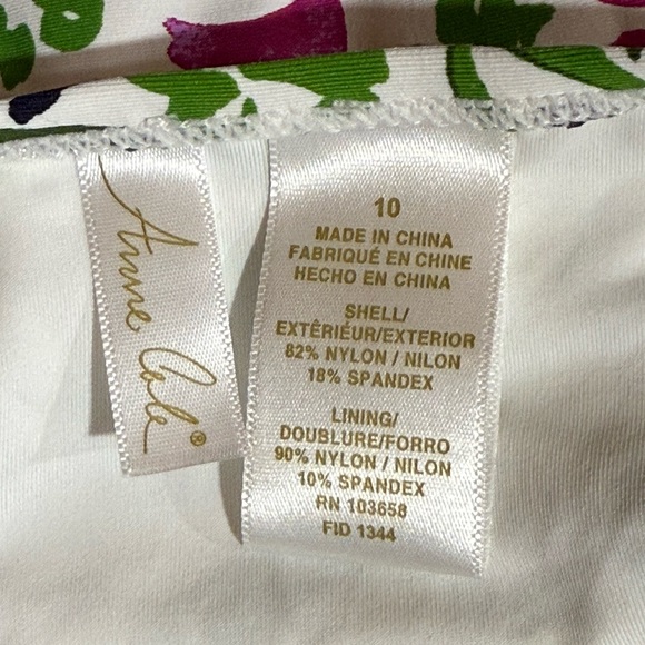 Anne Cole Multicolor Strapless One-Piece Swimsuit - Picture 5 of 6